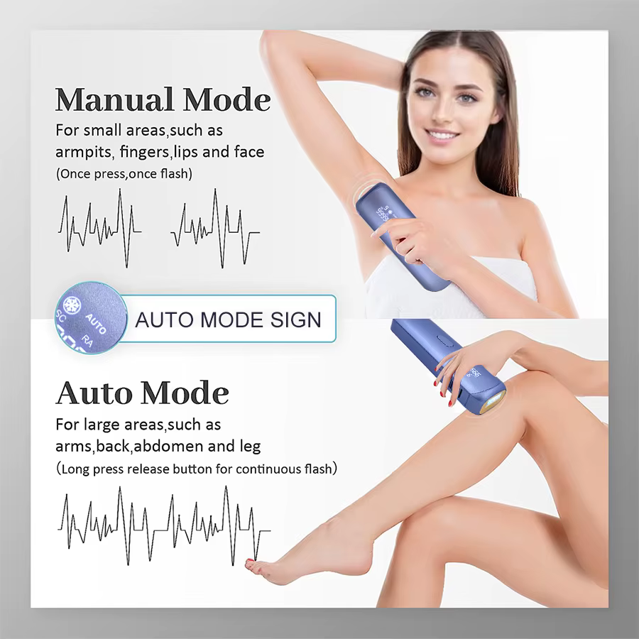 Épilation au Laser rafraîchissant 3 en 1