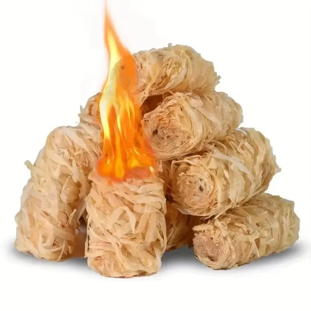 Bâtons d'allumage en cire naturelle pour bois, 30/60/100 pièces, pour barbecue, cheminée, four à foyer, allume-charbon, camping en plein air