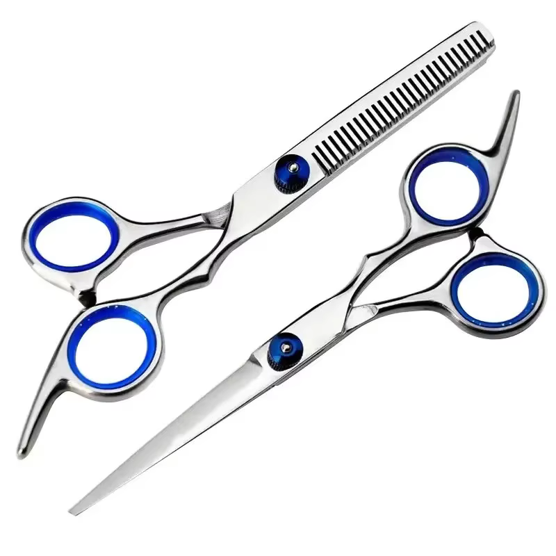 Ciseaux de coiffure professionnels en acier inoxydable