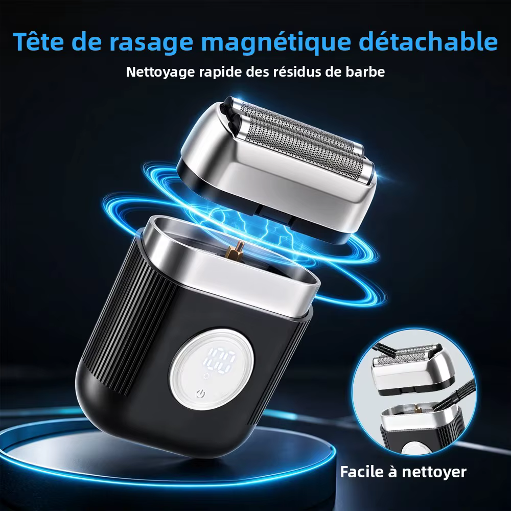 Rasoir électrique portable pour homme