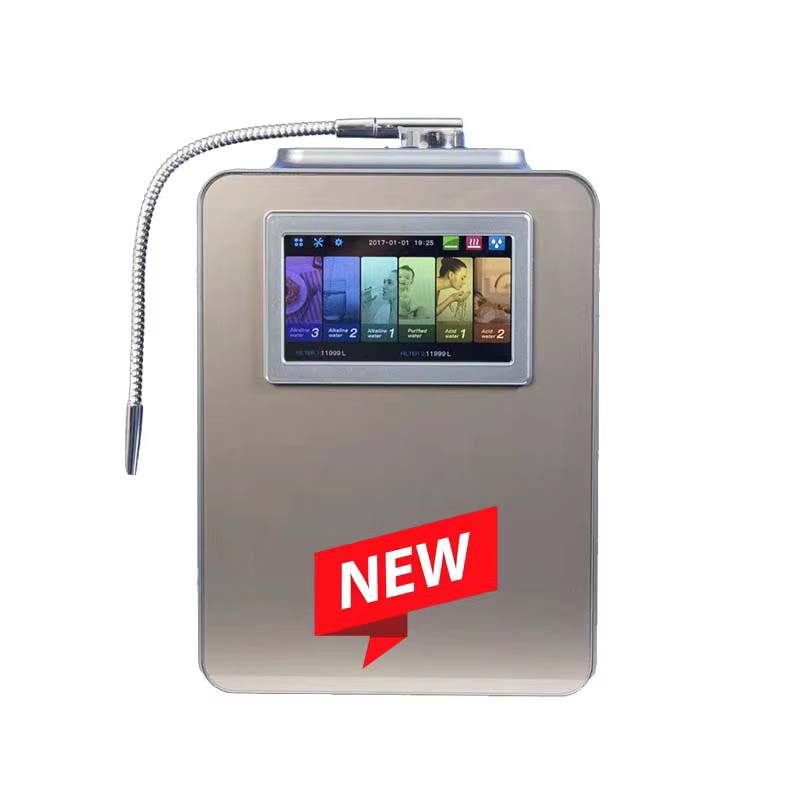 Vente en gros PH 2.5-11.2 revêtement platine 11 plaques ioniseur d'eau alcaline appareils de traitement de l'eau japon distributeur d'eau Kangen