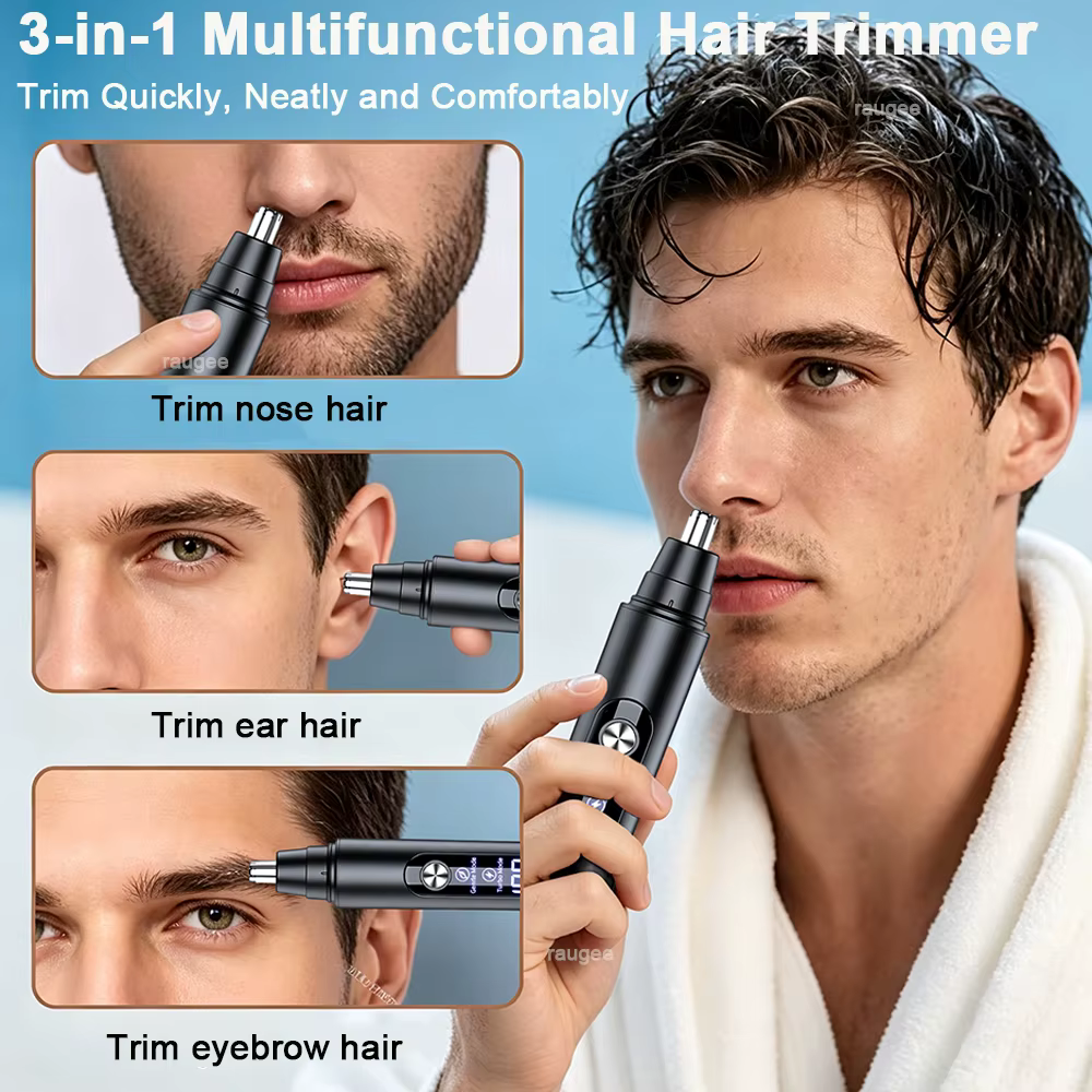 Tondeuse à poils de nez pour homme