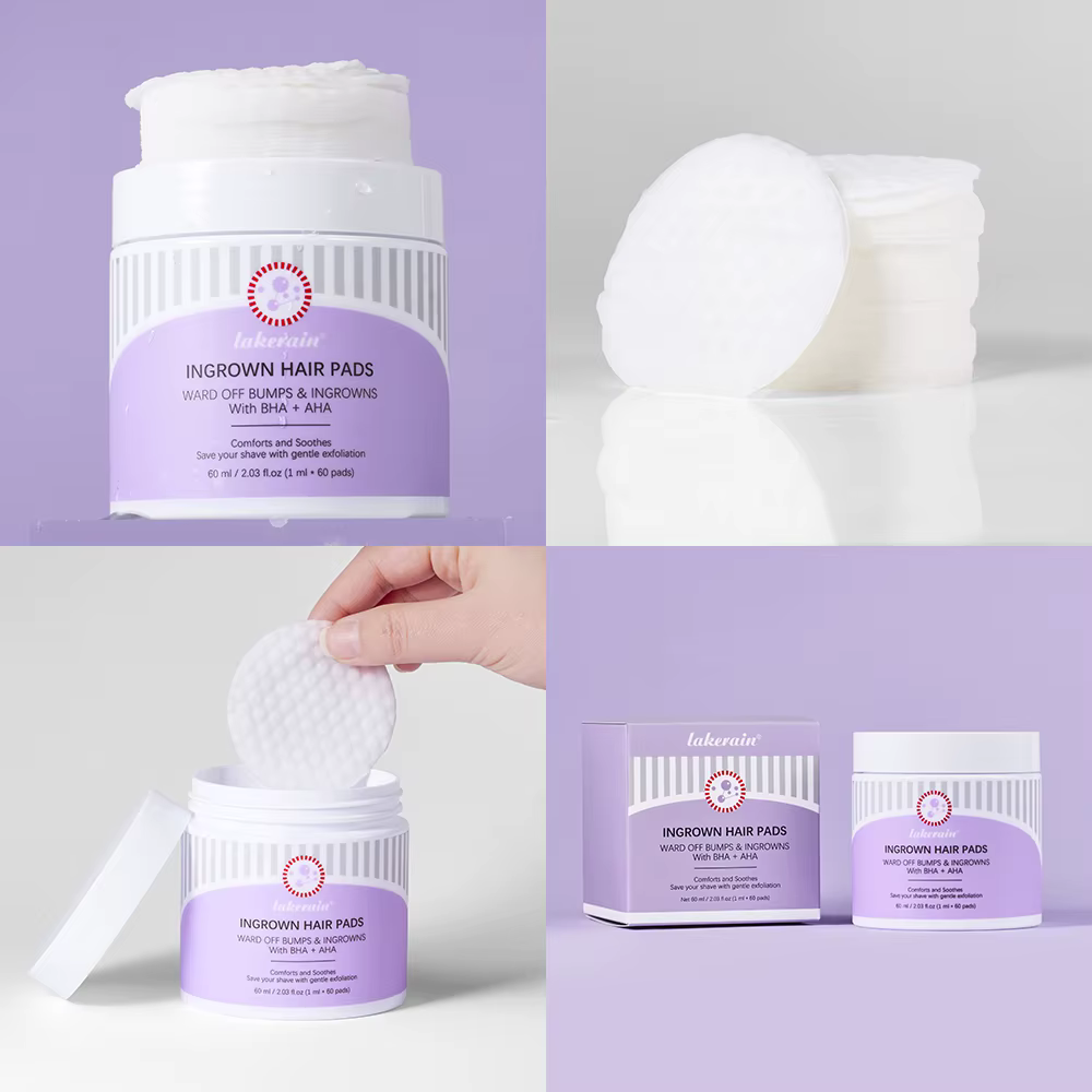 Tampons pour poils incarnés