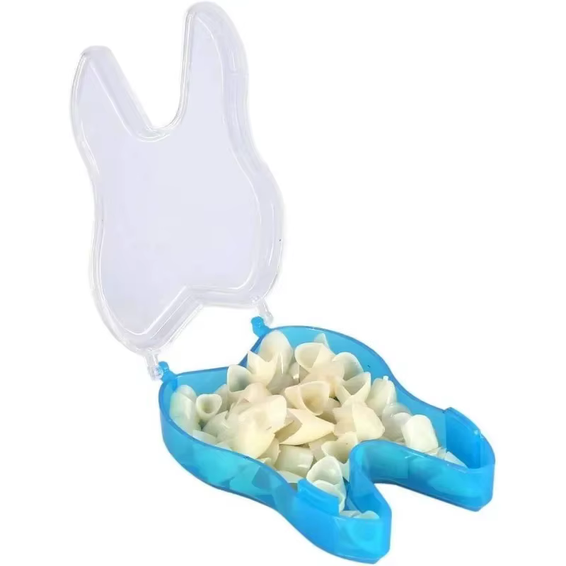 Nouveauté : 50 pièces/boîte pour soins bucco-dentaires (dents antérieures) – Facettes en porcelaine et patchs dentaires, couronnes temporaires, fausses dents