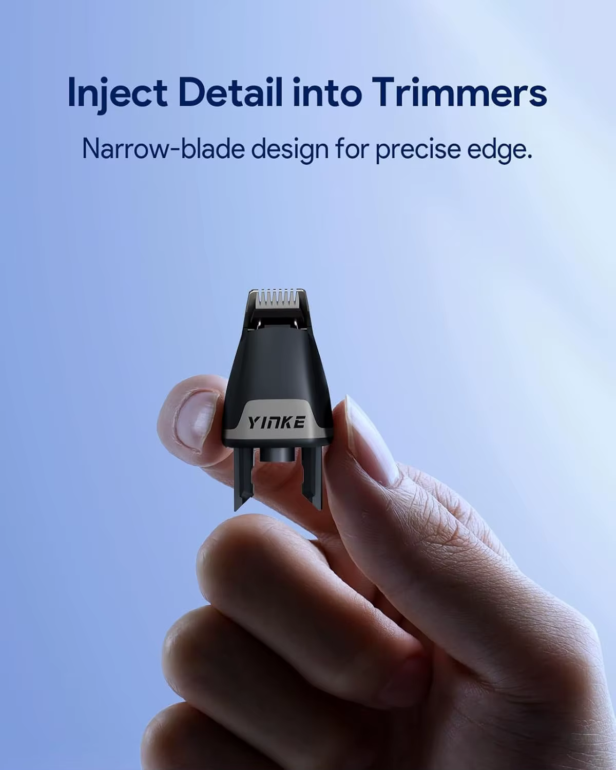 Lames de rechange pour Philips OneBlade QP2620/2630/2724 - Tondeuse de précision avec bords de sécurité arrondis et lame en acier inoxydable
