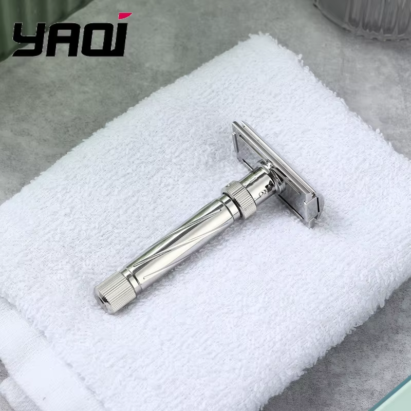 Rasoir de sécurité réglable en acier inoxydable pour homme Yaqi Ultima - Expérience de rasage confortable