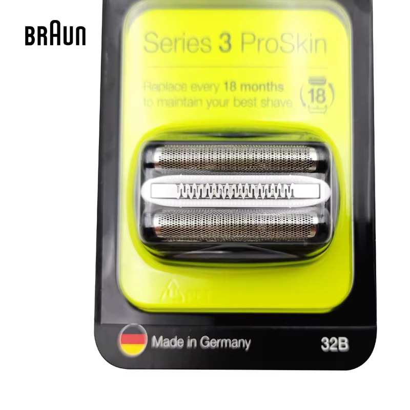 Braun 32B Rasoirs : Cassette de rechange (grille et lame) pour modèles 320 330 340 350CC 360 370 380 390CC 5774 5775 5776 cruZer6