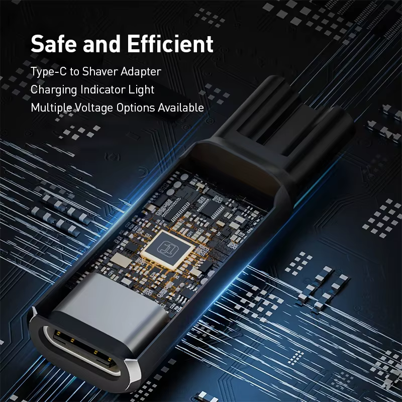 Adaptateur de charge USB-C pour rasoir Philips