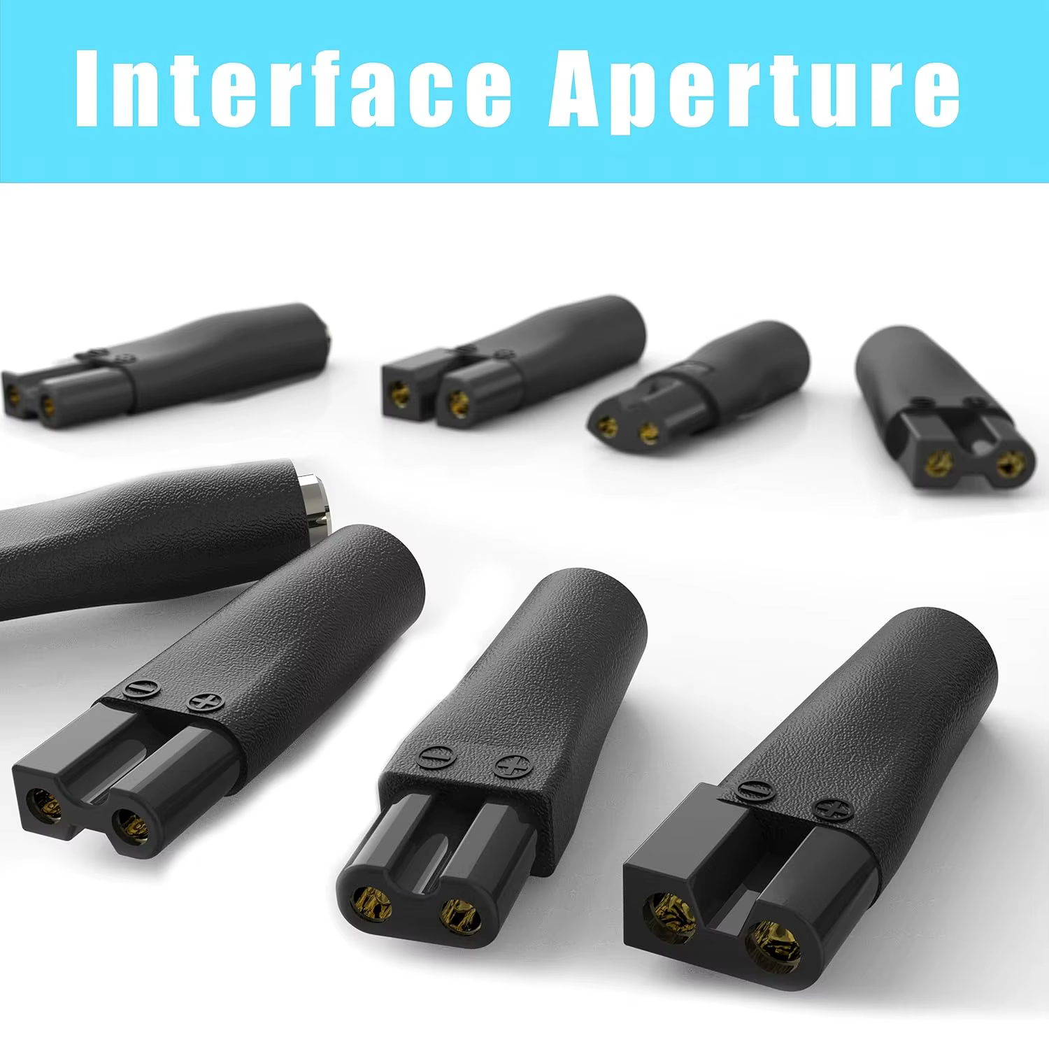 LISI 8 pièces cordon d'alimentation 5V chargeur de remplacement universel adaptateur USB pour tous les types de