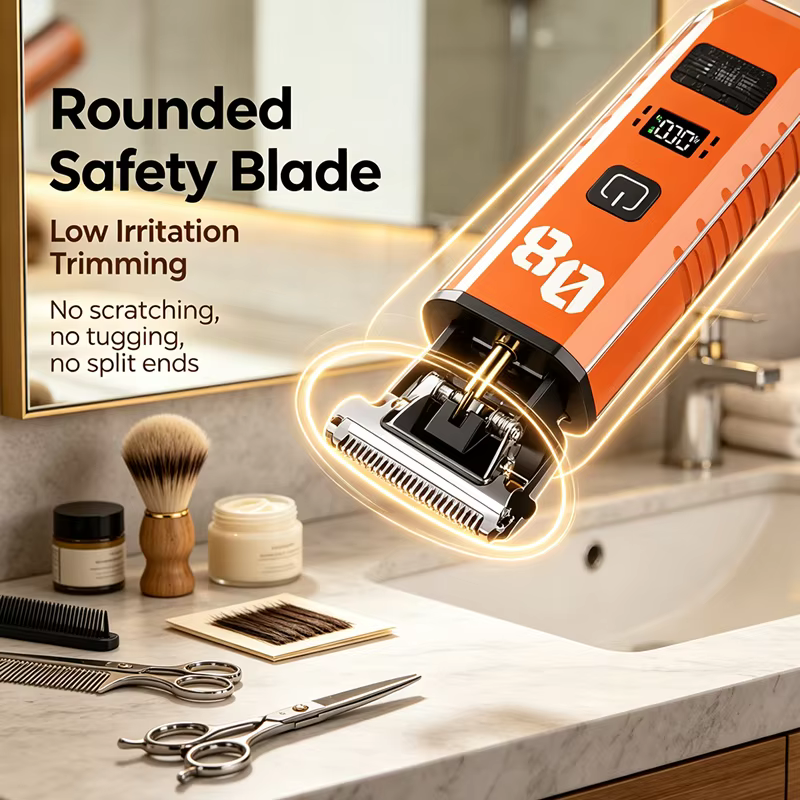 Tondeuse à cheveux pour hommes, tondeuse à barbe, rasoir électrique rechargeable, tondeuse de qualité professionnelle pour salon de coiffure, machine de coiffure pour usage domestique.