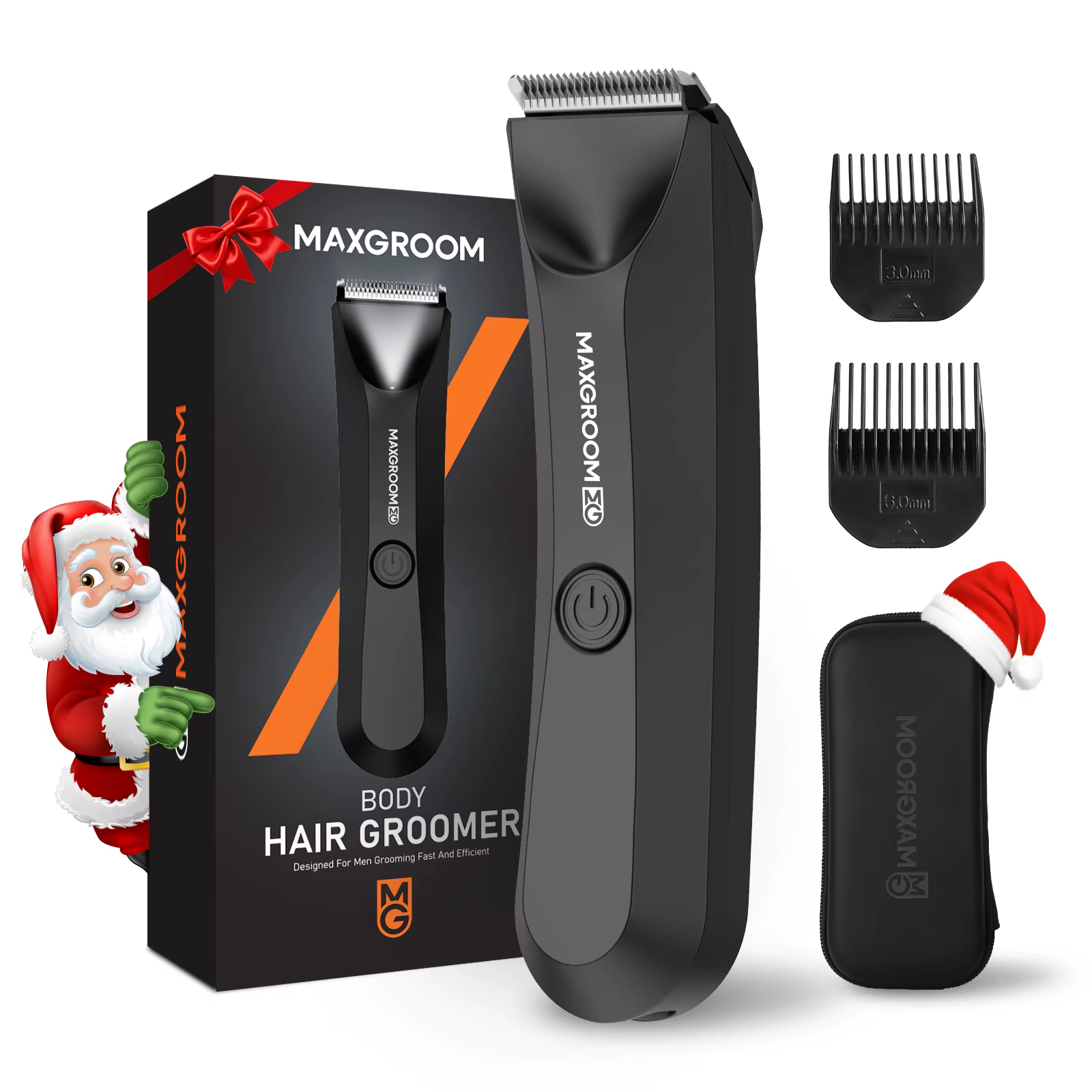 MAXGROOM rasoir pour hommes tondeuse à boules pour aine toilettage pubien corps