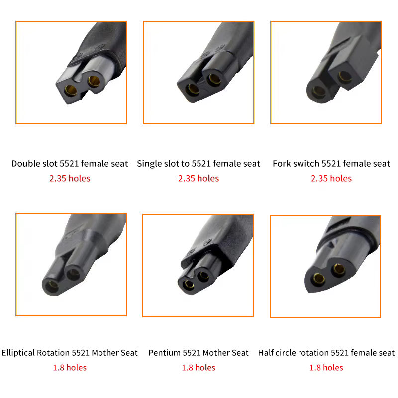 Cordon d'alimentation pour toutes sortes de rasoirs électriques, 6/78 pièces, chargeur de remplacement 5V, câble adaptateur USB, convertisseur DC