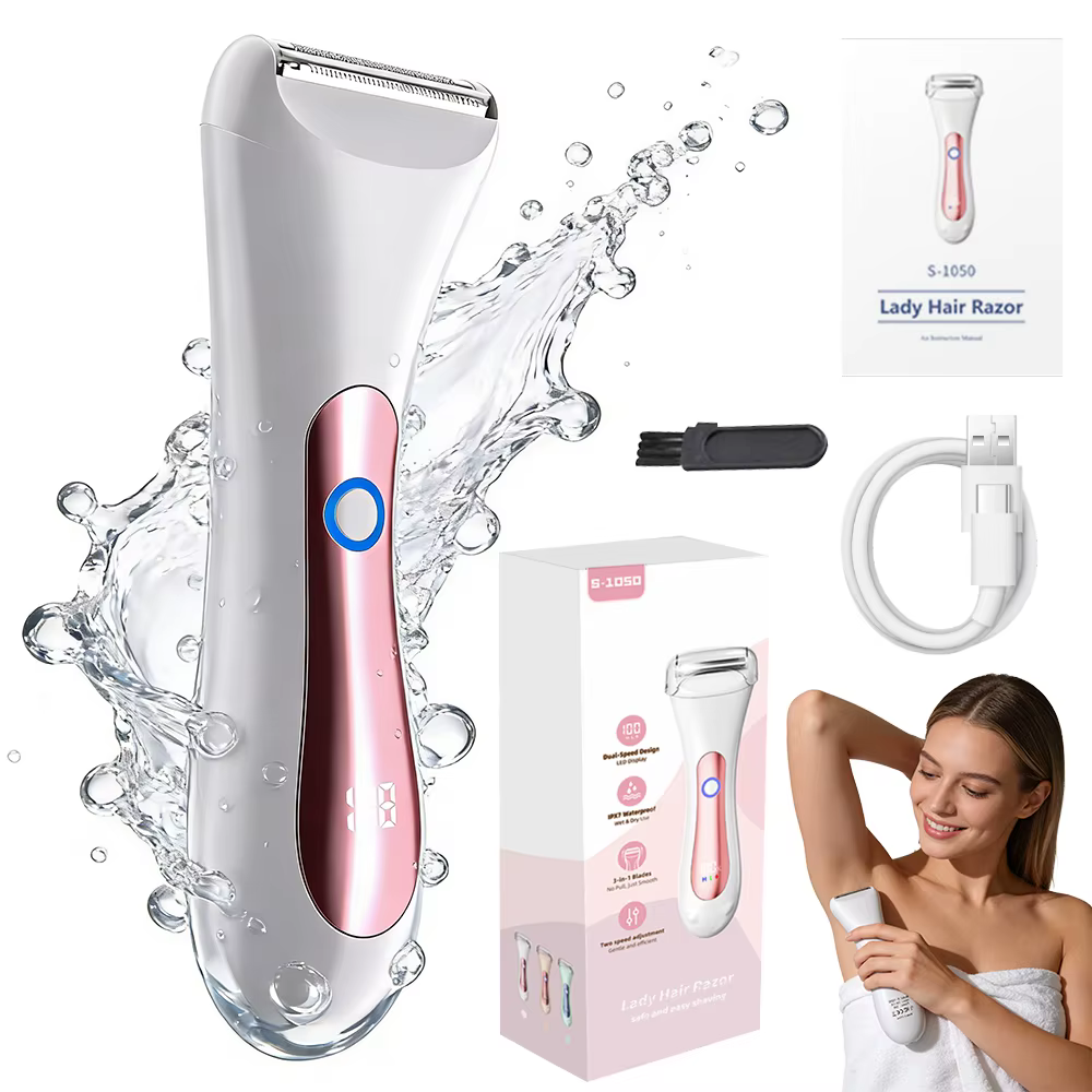 Rasoir électrique étanche pour femmes
