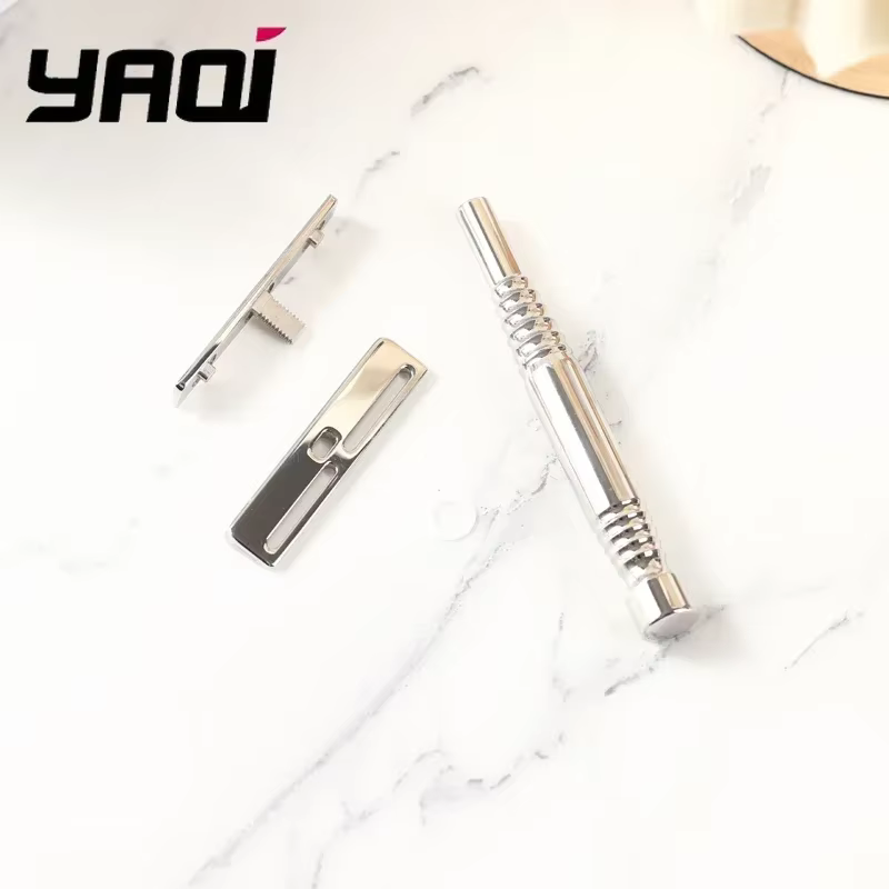 Rasoir de sécurité à double tranchant en acier inoxydable Yaqi Duomo 2026 avec manche classique confortable pour le rasage masculin