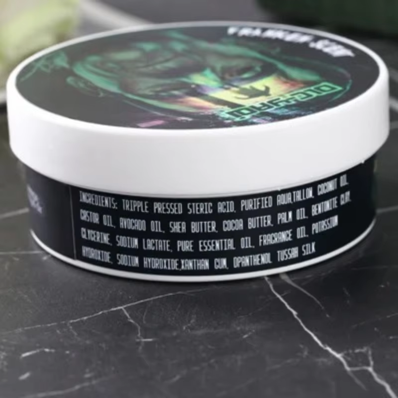 NOUVEAU Savon à raser artisanal YAQI Franken Scent 170g pour hommes - Hydratation longue durée pour le soin du visage et un rasage en douceur