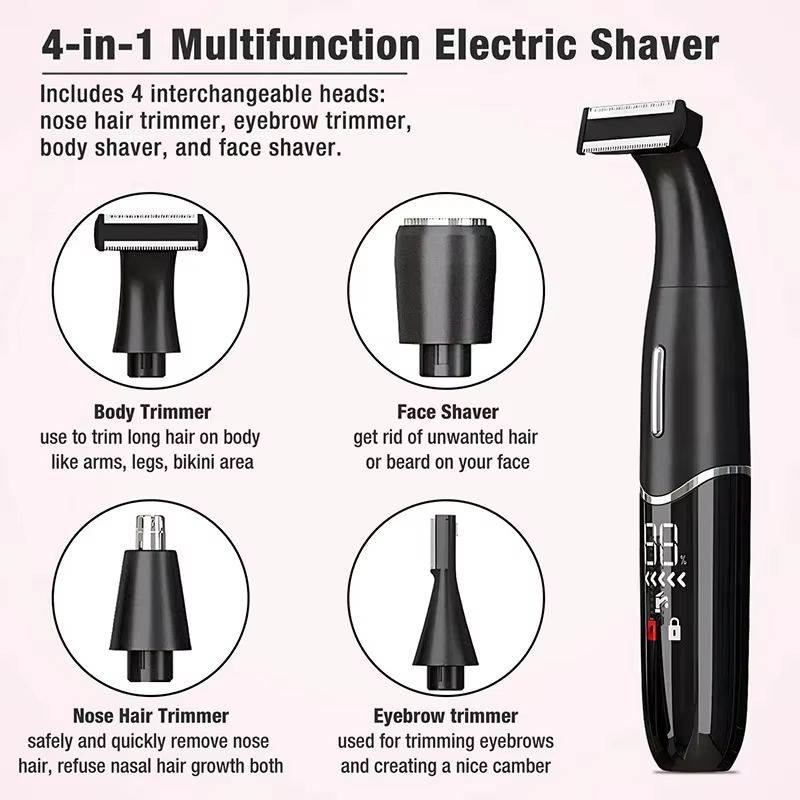 Zone intime coupe de cheveux rasoir de précision hommes ligne de Bikini boules