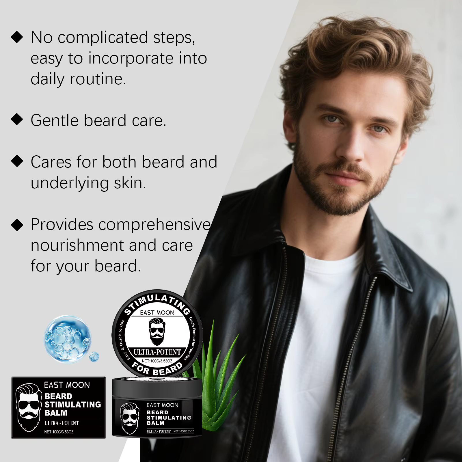 Baume à barbe pour hommes