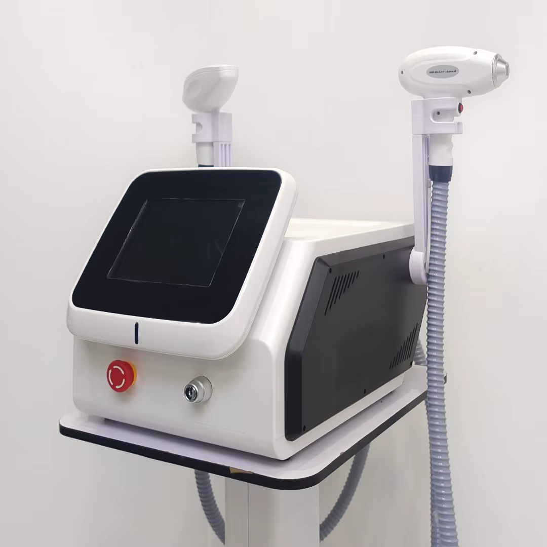 Machine à laser diode pour l'épilation et le détatouage, nouvelle machine de haute qualité 2 en 1, laser diode 808 pour l'épilation et la dépigmentation