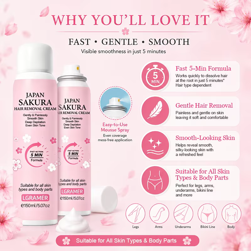 Crème dépilatoire pour femmes 150 ml