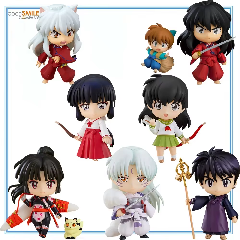 100% Original en Stock Good Smile Company Nendoroid 2531 1300 1536 1537 1735 1736 1514 Higurashi Kagome Inuyasha Sango Miroku