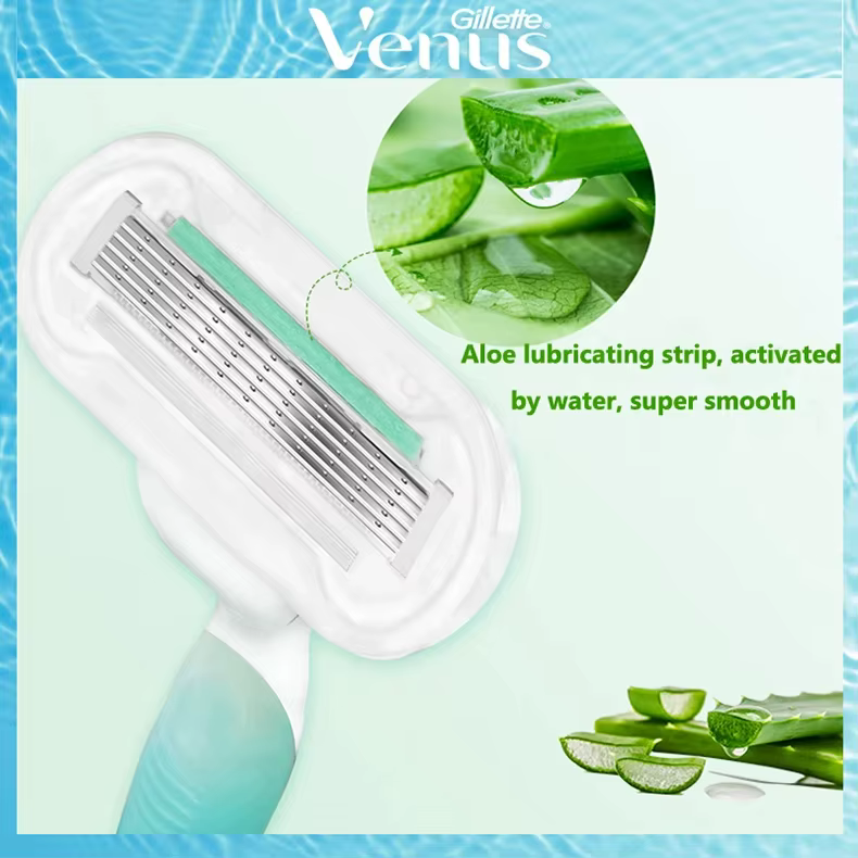 Gillette Venus rasoir femme Deluxe lisse 5 couches lames de rasage