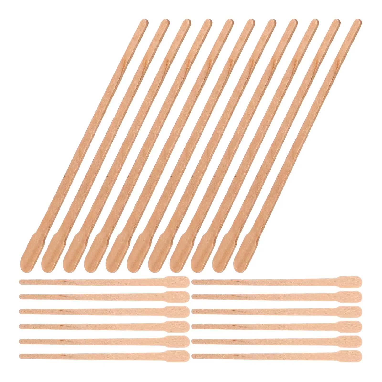 100-500 bâtonnets de cire en bois pour épilation corporelle