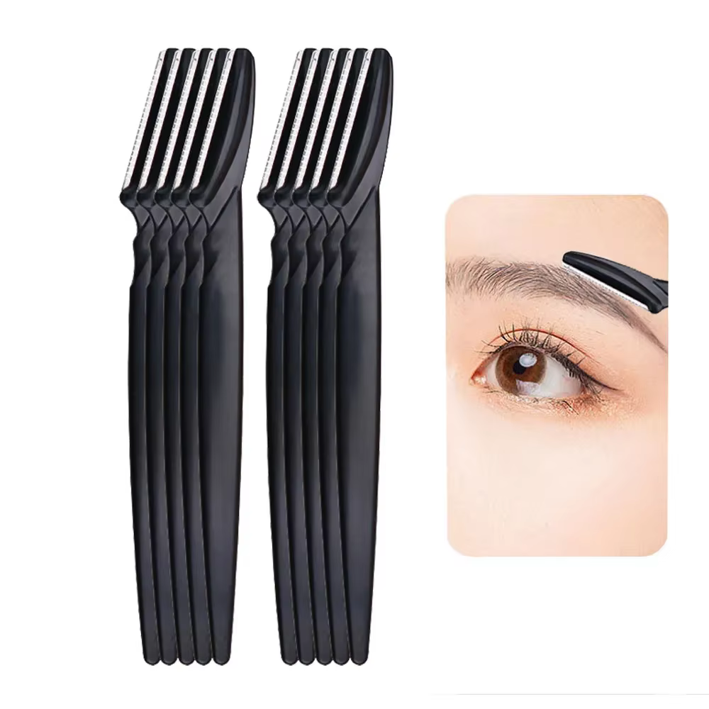 5-20 pièces/lot rasoirs de sourcils couteaux visage rasoir épilateurs