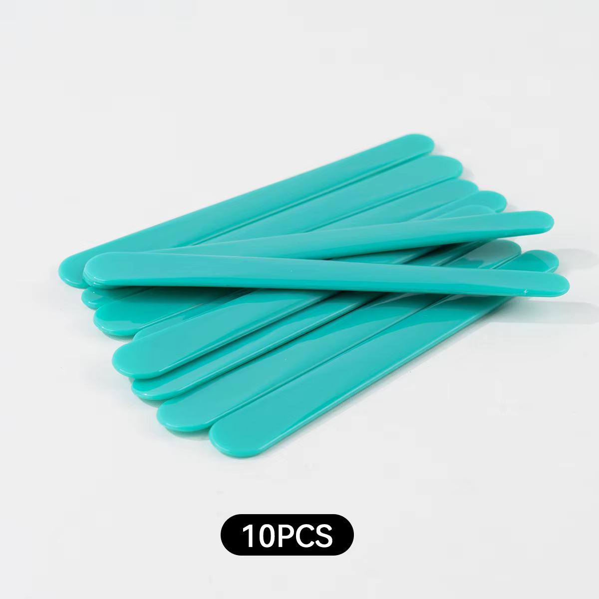 ROSEPIL 10 bâtonnets multifonctionnels en plastique pour le chauffage et l'application de cire, outils de rasage et de dépoussiérage pour l'épilation