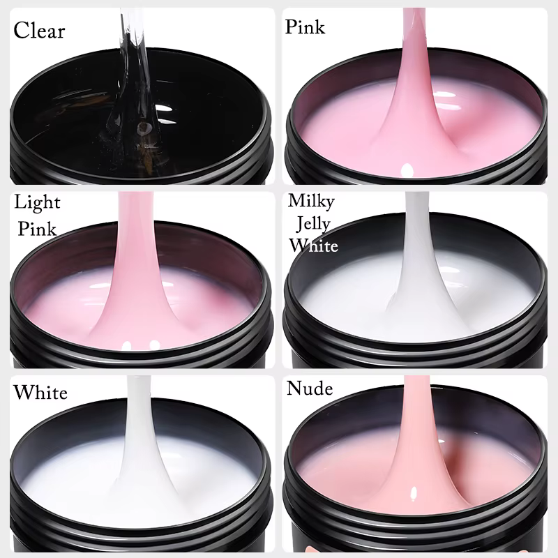 UR SUGAR 150g Extension gelée nue Rose rouge Extension rapide Gel vernis à ongles Extension UV LED manucure tremper