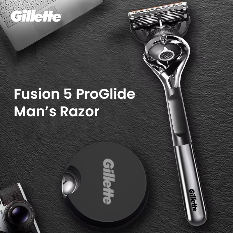 Gillette Fusion 5 ProGlide Razor Rasoir à lame ultra-mince à 5 couches pour homme