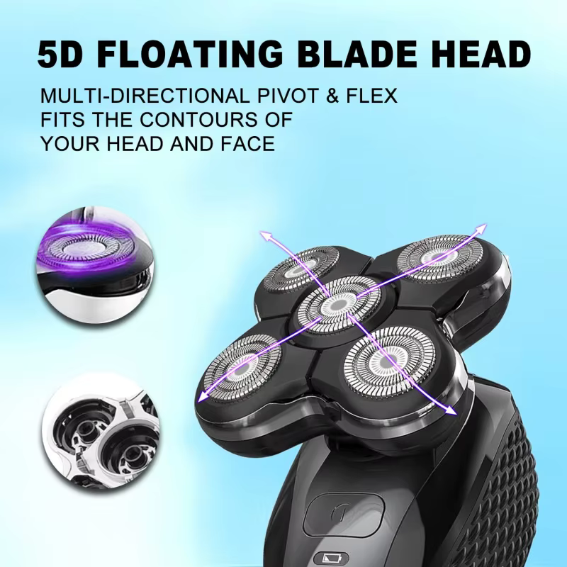 Tête de rechange Blade Pro compatible avec le rasoir pour hommes Remington Balder Pro RX5