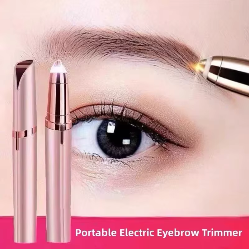 Tondeuse à sourcils électrique pour le visage