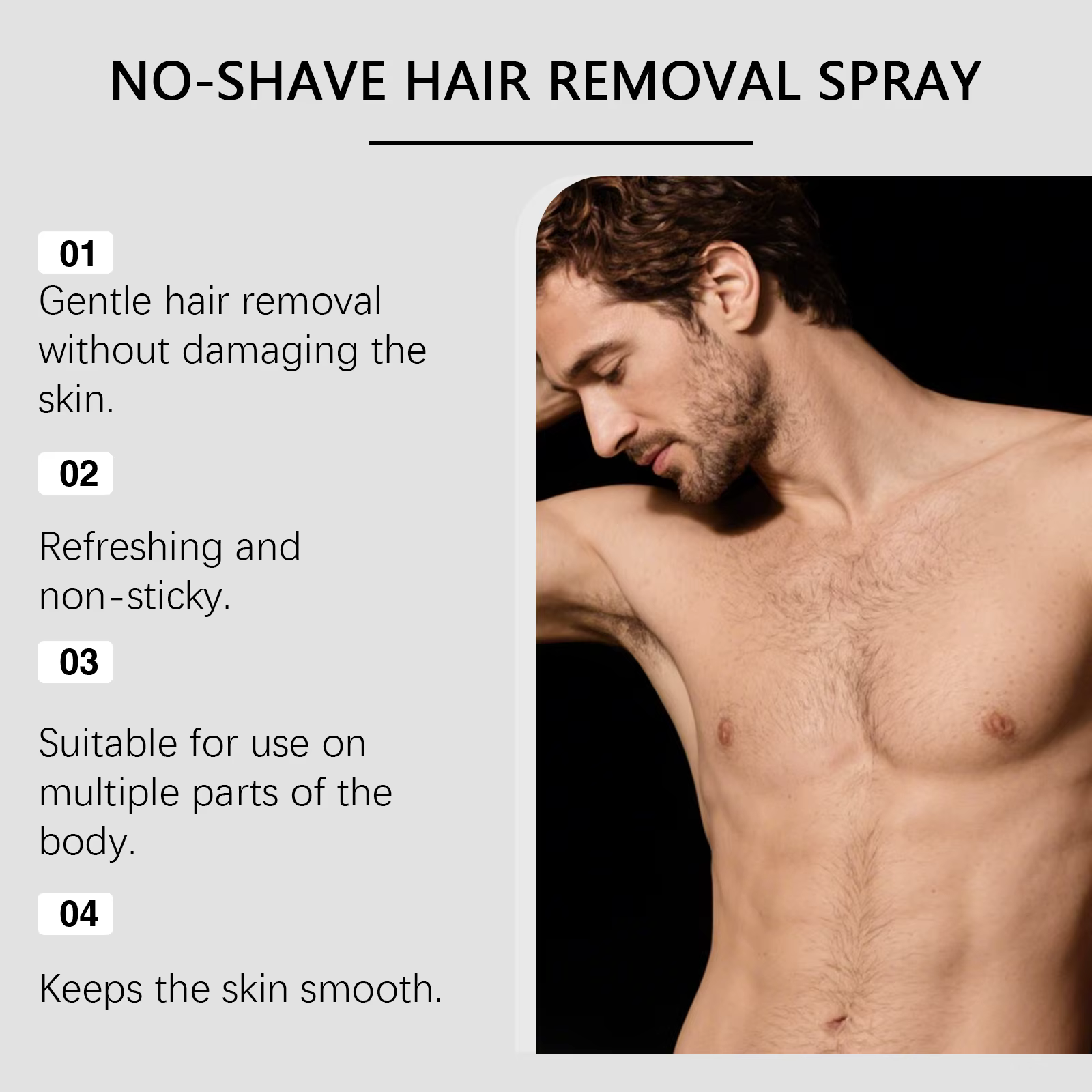 East Moon – Spray d'épilation à l'huile d'argan