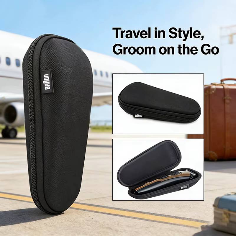 Boîte de rangement pour rasoir électrique Braun