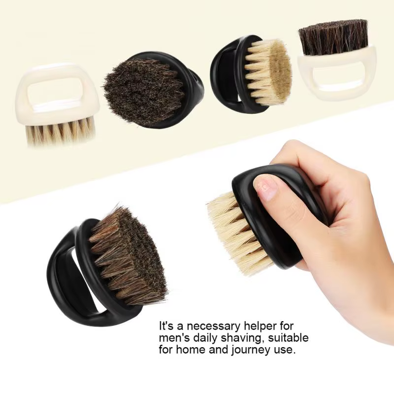 Brosse de rasage avec poignée pour hommes
