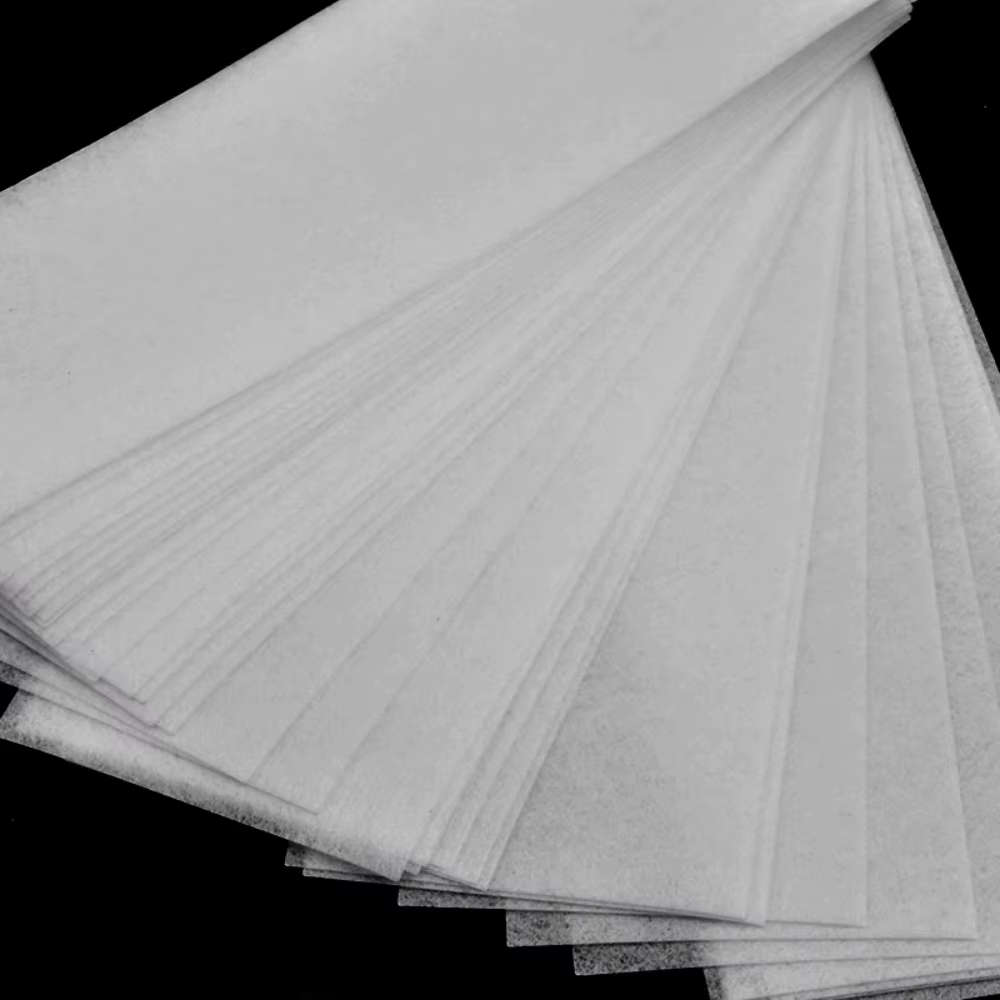 100 pièces épilation non tissé corps tissu cheveux enlever cire rouleaux de papier haute qualité
