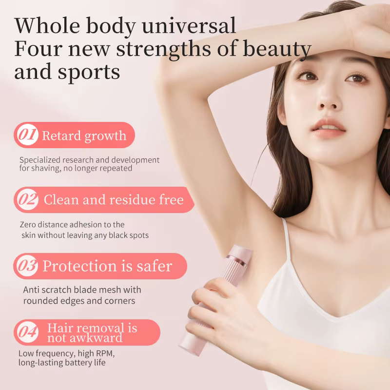 Rasoir électrique pour femmes tondeuse Bikini 2 en 1