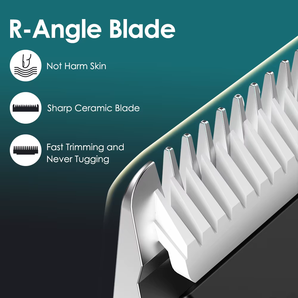 Machine de coupe de cheveux tondeuse à barbe rasoir électrique pour hommes zones intimes
