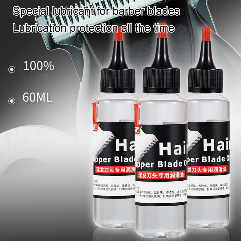 30/60/100ml lubrifiant tondeuse à cheveux huile de coupe