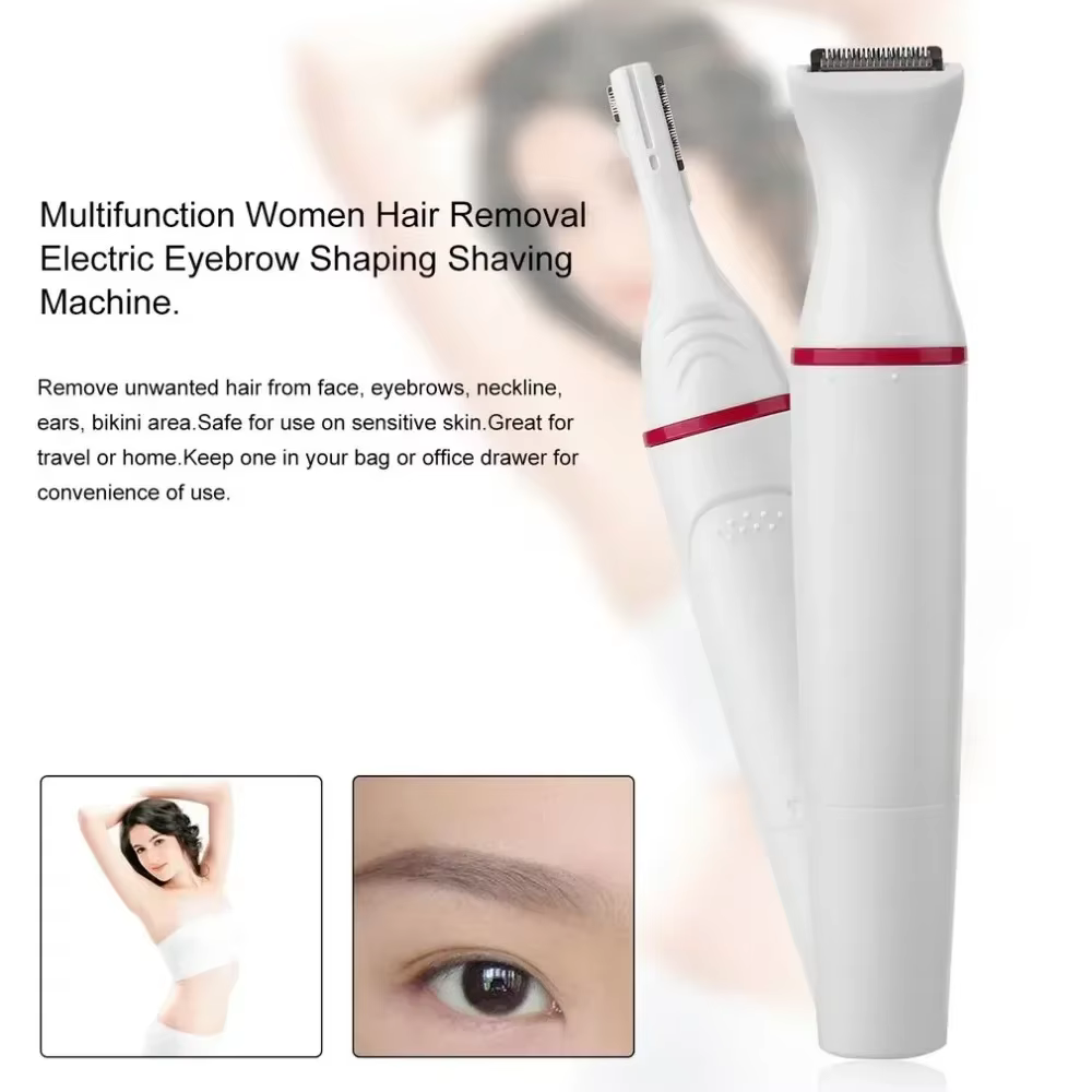 5 en 1 ensemble femmes épilateur femme rasoir de sourcils dame