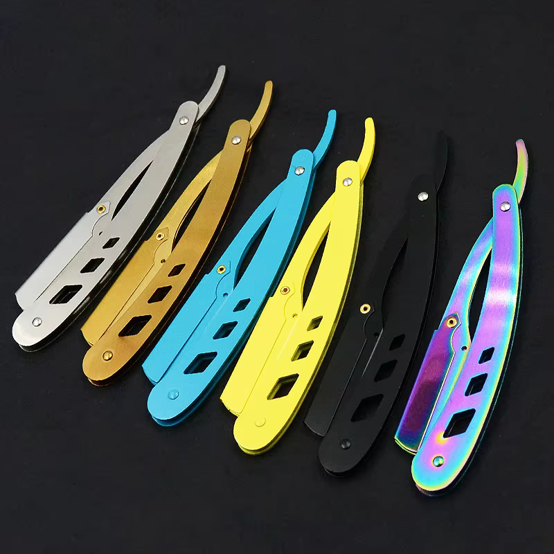 Couteau de rasage pliable pour hommes