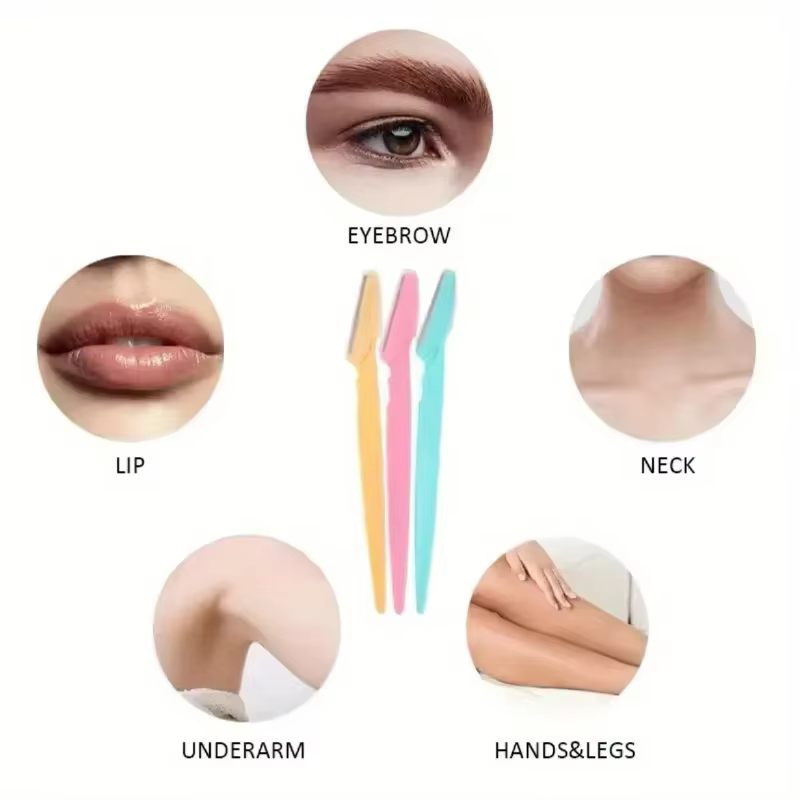 Ciseaux tranchants, outil de coupe de sourcils