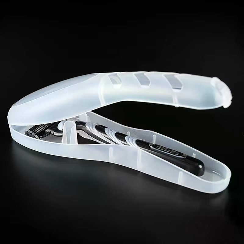 Boîte de rangement pour rasoir Portable pour hommes