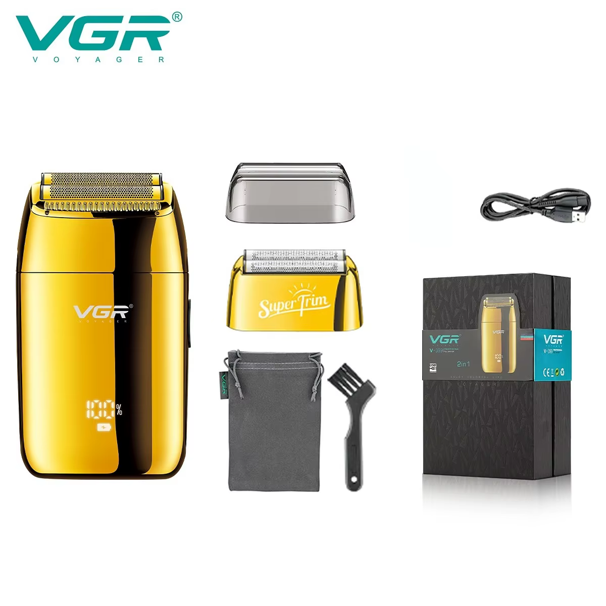VGR rasoir electrique homme