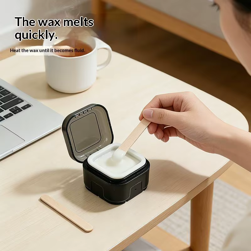 Nouvelle Mini Machine Chauffe-Cire avec Bol en Silicone