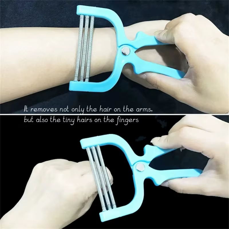 Facial Care Hair Remover Safe Handheld Spring Roller Female