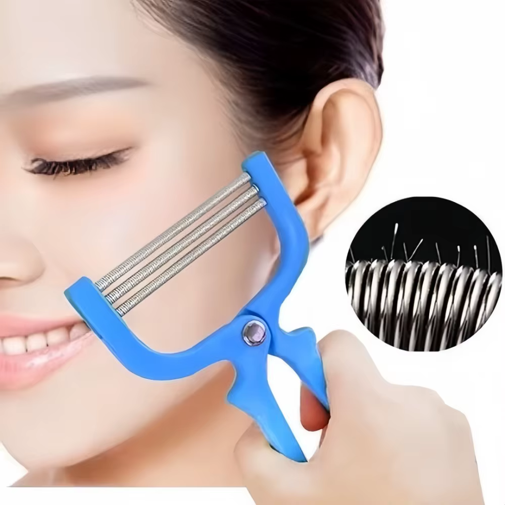 Appareil d'épilation faciale sûr et portable pour les poils du visage et des lèvres
