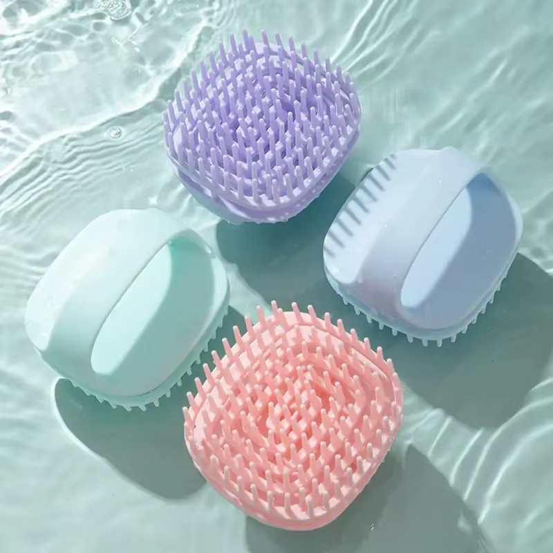1 brosse de massage du cuir chevelu