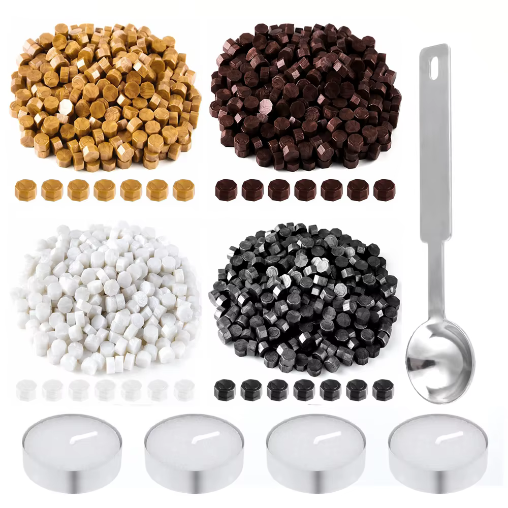 Analyste de perles de sceau d'avertissement, 400 pièces, noir, blanc, champagne, or, vin rouge