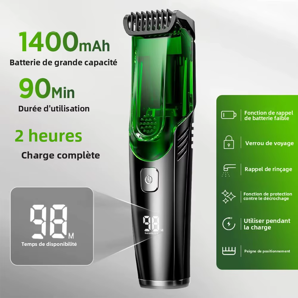 Tondeuse à cheveux et barbe pour homme